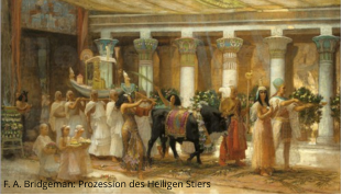 F. A. Bridgeman: Prozession des Heiligen Stiers